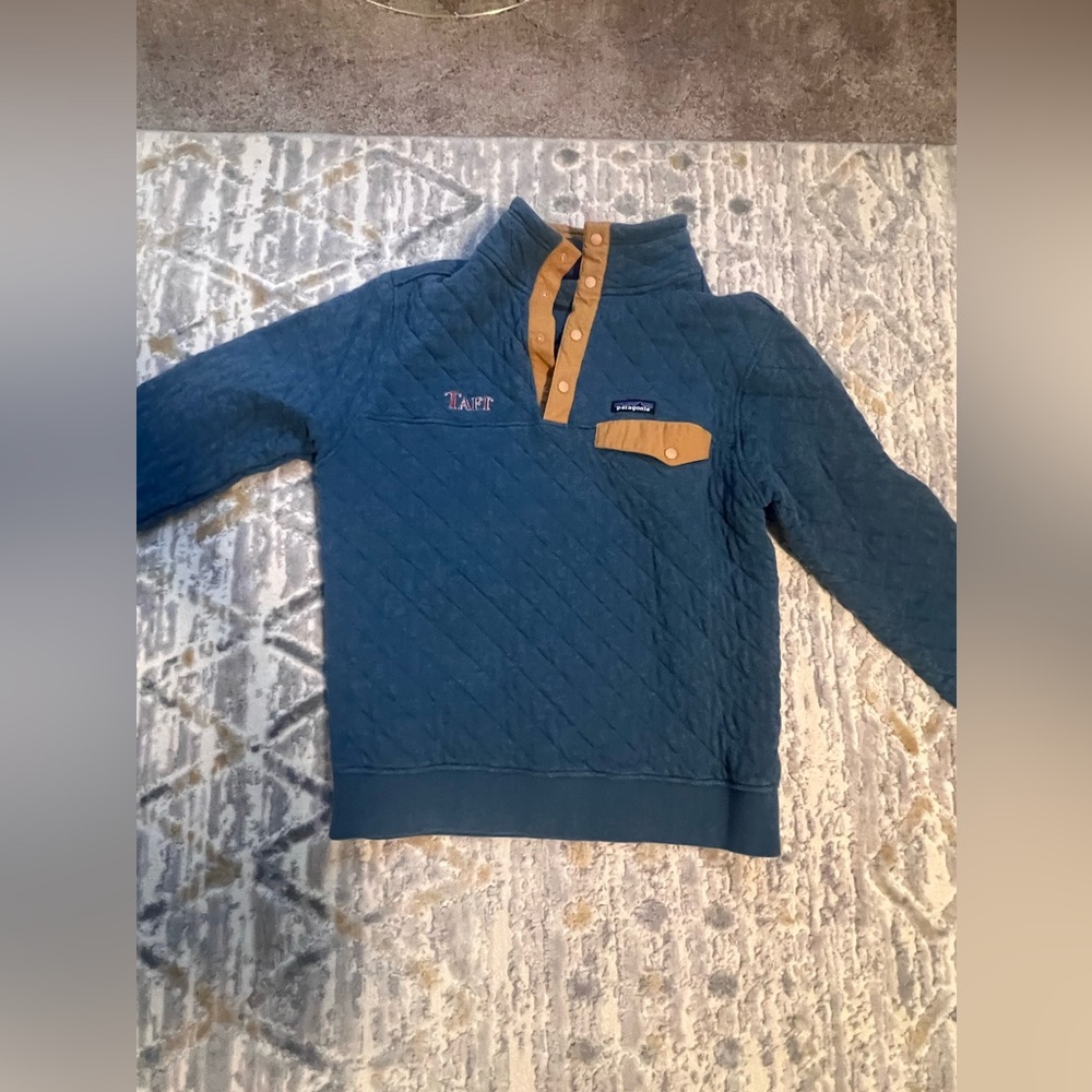 Patagonia quilted snap jacket